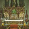 010_Reredos With Christmas Decorations, 1959